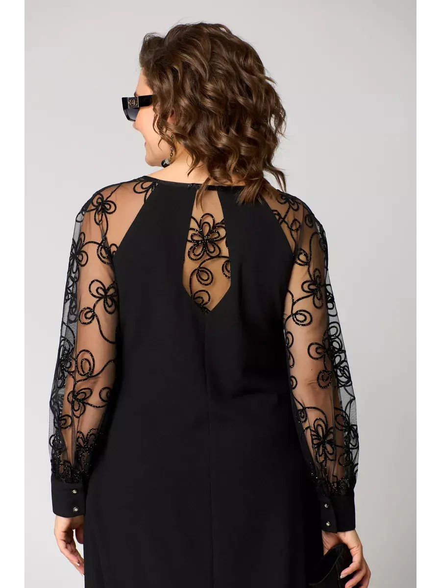 Barbara – Elegant Black Lace Dress