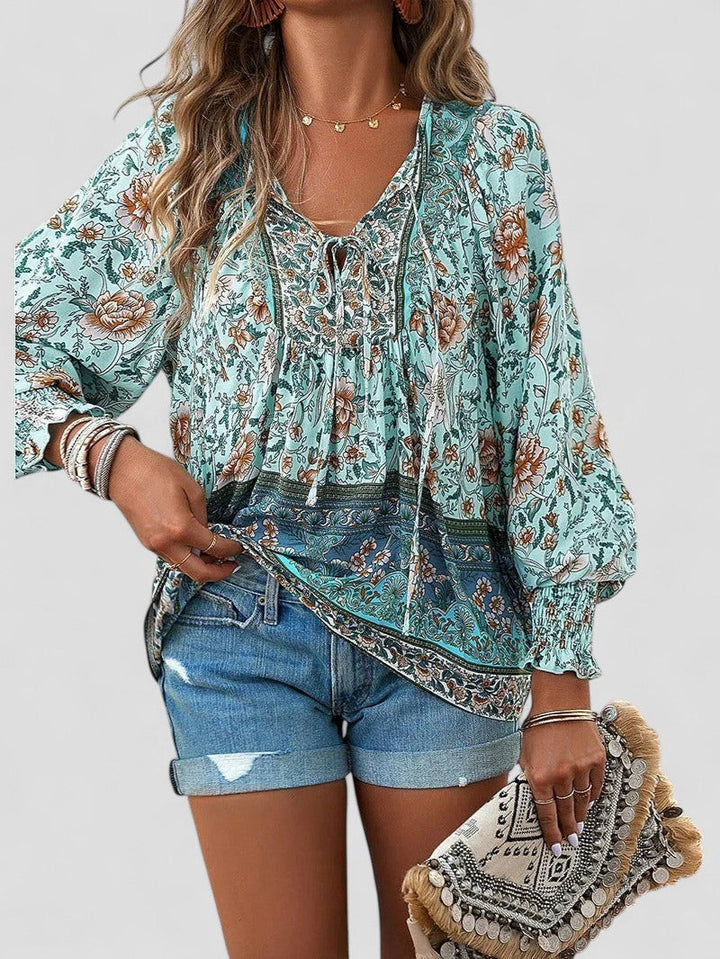 Elena™ - Summer Floral Top