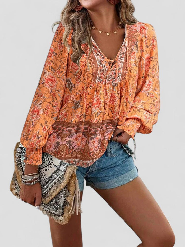 Elena™ - Summer Floral Top