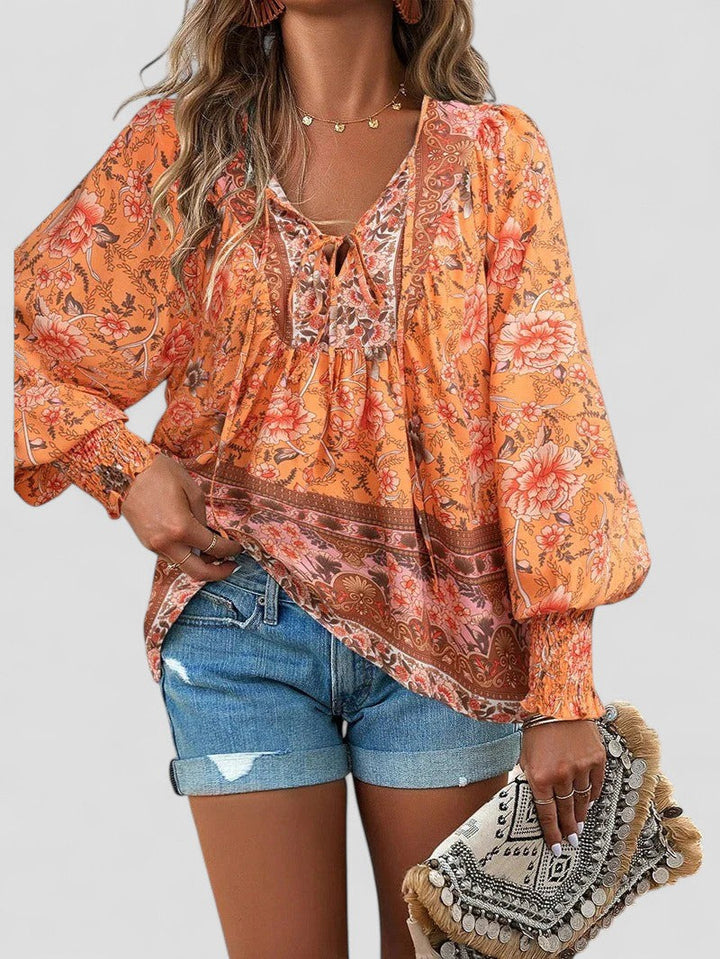 Elena™ - Summer Floral Top